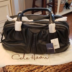 Authentic Cole Haan Triple Zip Satchel